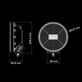 IZE LED OG DRIVING LIGHT 9 - STRANDS - Img 6