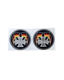 STICKER OLDSKOOL CROSS DEUTSCHLAND