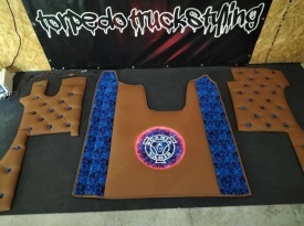 FLOORMATS SCANIA R NEXT GEN CAPITONE + LED + DANISH