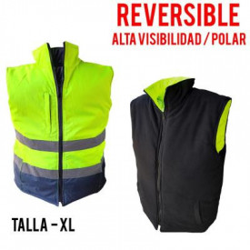 REVERSIBLE AND REFLECTIVE VEST