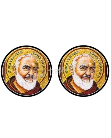 STICKER PADRE PIO