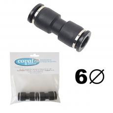 CONEXION RAPIDA RECTA 6MM BL. 2 UD.