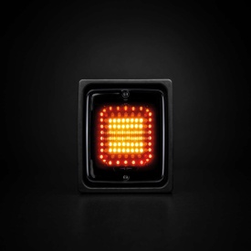 DARK KNIGHT IZE LED FOG LIGHT SQUARE 3 FUNÇOES - STRANDS
