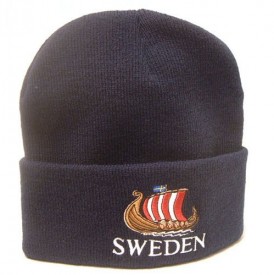 GORRO SUECIA COM BARCO VIKING