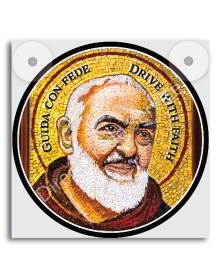 LIGHTBOX 17x17 PADRE PIO