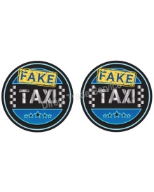 STICKER FAKE TAXI