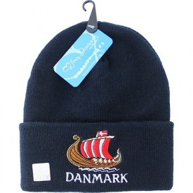GORRO DINAMARCA COM BARCO VIKING