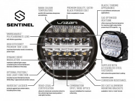 LAZER LED SENTINEL 9 PRETO - Img 2