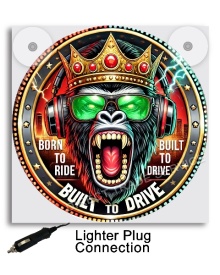 LIGHTBOX 17x17 BORN TO RIDE
