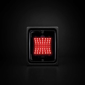 DARK KNIGHT IZE LED FOG LIGHT SQUARE TRAVAO - STRANDS