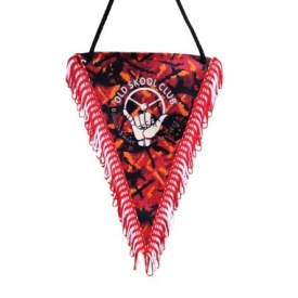 FANION OLD SCKOOL CLUD RED PLUSH