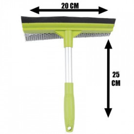 WINDOW SCRAPER SCRAPER + RUBBER 20X25 CM