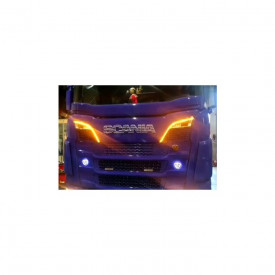 DOUBLE BANDE BLANC/ORANGE 24V - Img 2