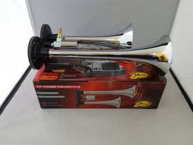 PNEUMATIC HORN RANGE 125 dB TWO TRUMPET KIT
