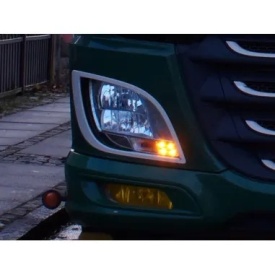 Kit de conversion DRL sur mesure pour DAF XF 2017- (jaune-orange)