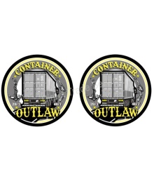 STICKER CONTAINER GREY/YELLOW