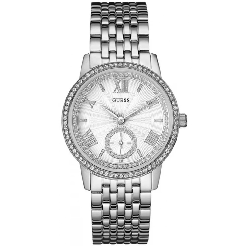 Ceas dama argintiu GUESS Gramercy W0573L1