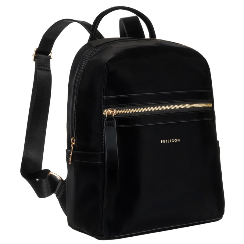 Rucsac elegant dama, PETERSON Alma, negru