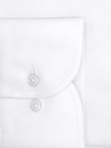 Camasa eleganta alba barbati slim Diagonal Luxury Slim Fit EASY IRON - Img 4