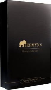 Camasa eleganta neagra dama EASY IRON - Luxury Slim Fit pentru butoni - Img 4