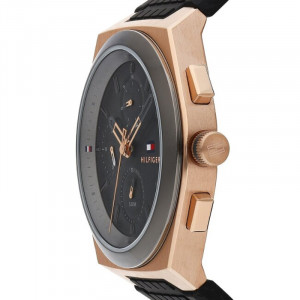 Ceas barbati TOMMY HILFIGER Connor auriu rose 1791931 - Img 4