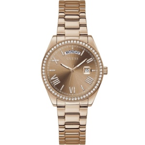 Ceas dama auriu rose GUESS Luna GW0307L3