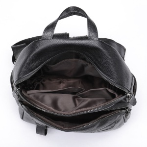 Rucsac dama din piele naturala neagra JERMYN'S Aphrodite - Img 8