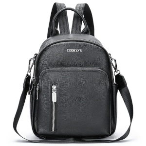 Rucsac dama din piele naturala neagra JERMYN'S Havana