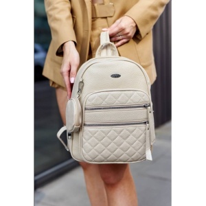 Rucsac dama elegant, ROVICKY Madison, bej - Img 5