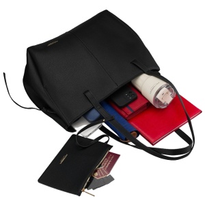 Geanta shopper dama neagra PETERSON Fatma - Img 7