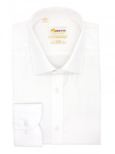 Camasa alba office barbati Royal Oxford EASY IRON - Luxury Slim Fit - Img 3