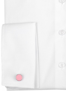Camasa office alba dama EASY IRON - Exclusive Slim Fit poplin pentru butoni - Img 3