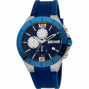 Ceas sport barbati JUST CAVALLI JC1G081P0035 cu curea albastra - Img 1