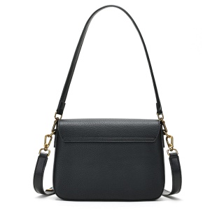 Geanta dama, piele naturala, JERMYN'S Cesara, neagra - Img 4