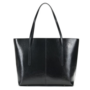 Geanta shopper dama din piele naturala neagra JERMYN'S Sheryl - Img 4
