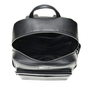 Rucsac laptop barbati, piele naturala, JERMYN'S Tucson, negru - Img 8