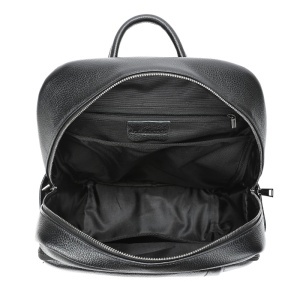 Rucsac piele naturala barbati, JERMYN'S Oakland, negru - Img 8