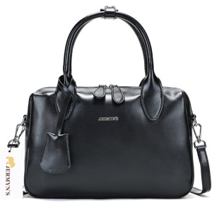 Geanta dama, piele naturala, JERMYN'S Madeira, neagra