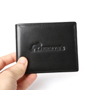 Portofel bărbați din piele naturală JERMYN'S Trieste, RFID, negru, slim - Img 4