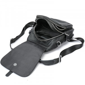 Rucsac dama din piele naturala neagra JERMYN'S Electra - Img 11