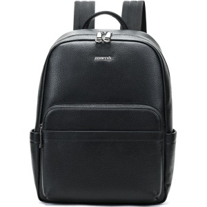 Rucsac laptop barbati, piele naturala, JERMYN'S Tucson, negru - Img 5