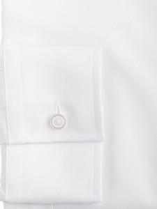 Camasa Alba Eleganta Dama - Exclusive Slim Fit din poplin EASY IRON - Img 3