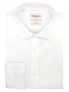 Camasa alba regular office barbati Royal Oxford EASY IRON - Luxury Classic Fit - Img 3