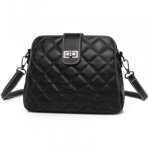 Geanta eleganta dama din piele naturala neagra JERMYN'S Clara