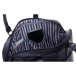 Geanta laptop bleumarin navy DAVID JONES Charleston - Img 5