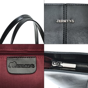 Geanta shopper dama din piele naturala neagra JERMYN'S Sheryl - Img 13