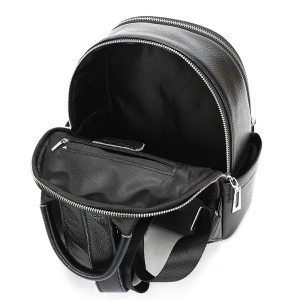 Rucsac dama din piele naturala neagra JERMYN'S Adelaide - Img 7