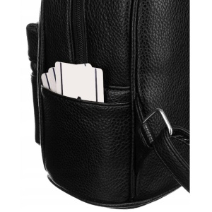 Rucsac dama elegant, ROVICKY Florence negru - Img 11