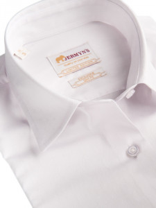 Camasa Alba Eleganta Dama - Exclusive Slim Fit din poplin EASY IRON - Img 2