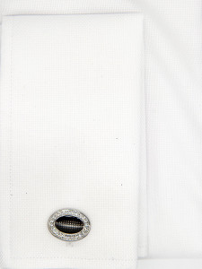 Camasa Office Alba Dama EASY IRON - Luxury Slim Fit Royal Oxford pentru butoni - Img 4